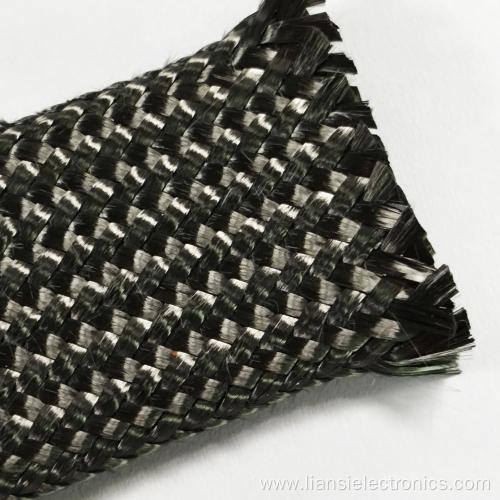 Wholesale stability Carbon fiber braided sleeving